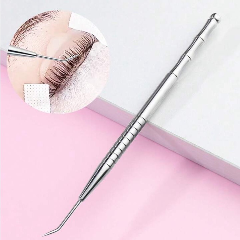 Silver Stainless Steel Eyelash Lash Lift Pick